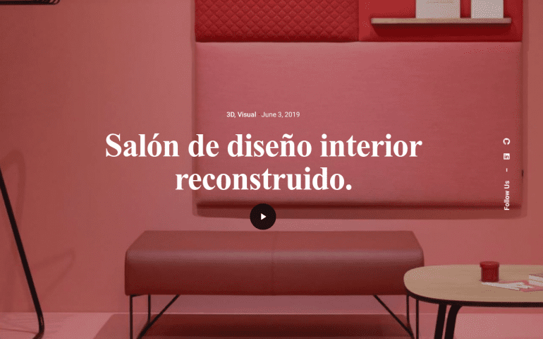 Salon interior design