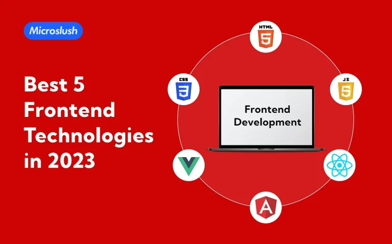 5 best frontend technologies in 2023